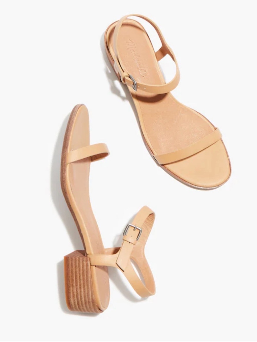 Madewell The Louise Sandal in Leather - Size 9.5